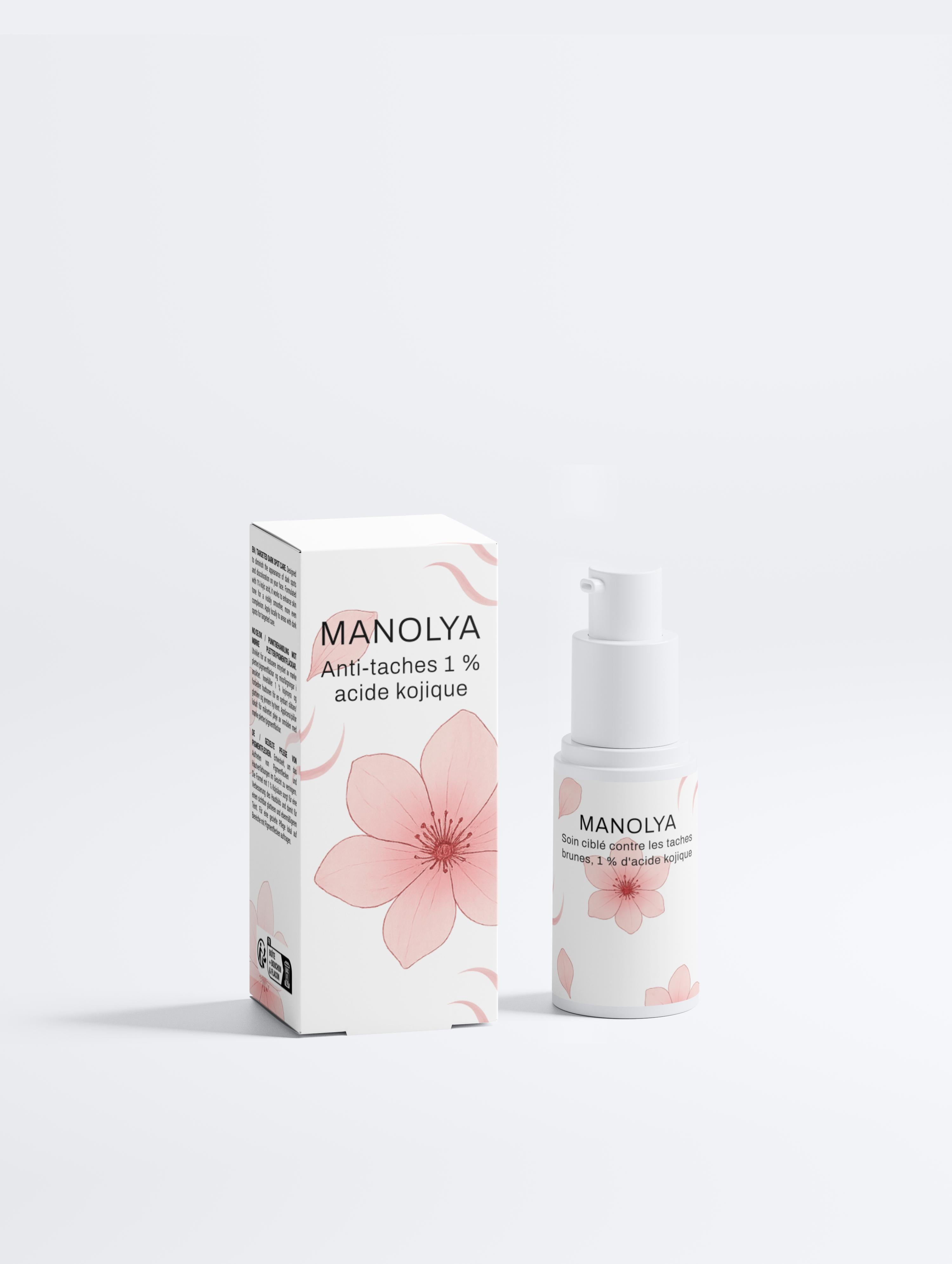 Soin ciblé contre les taches brunes, 1 % d'acide kojique