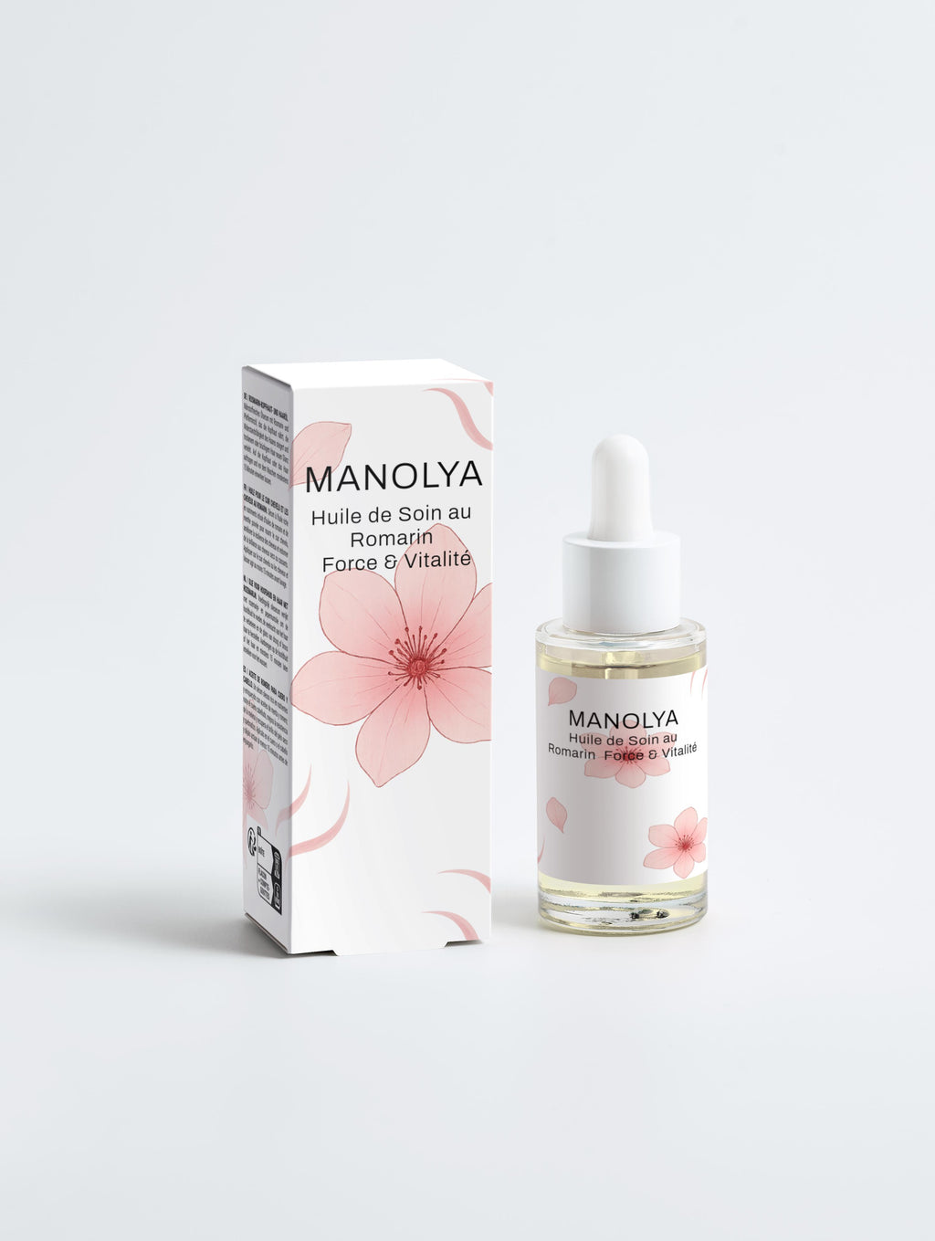 Huile fortifiante pour cheveux et cuir chevelu au romarin