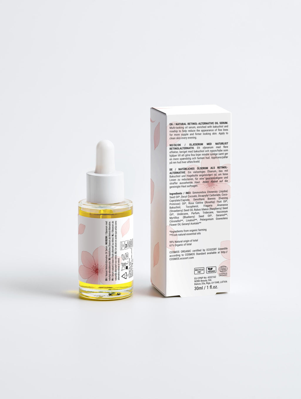 Sérum naturel à base d’huile alternatif au rétinol