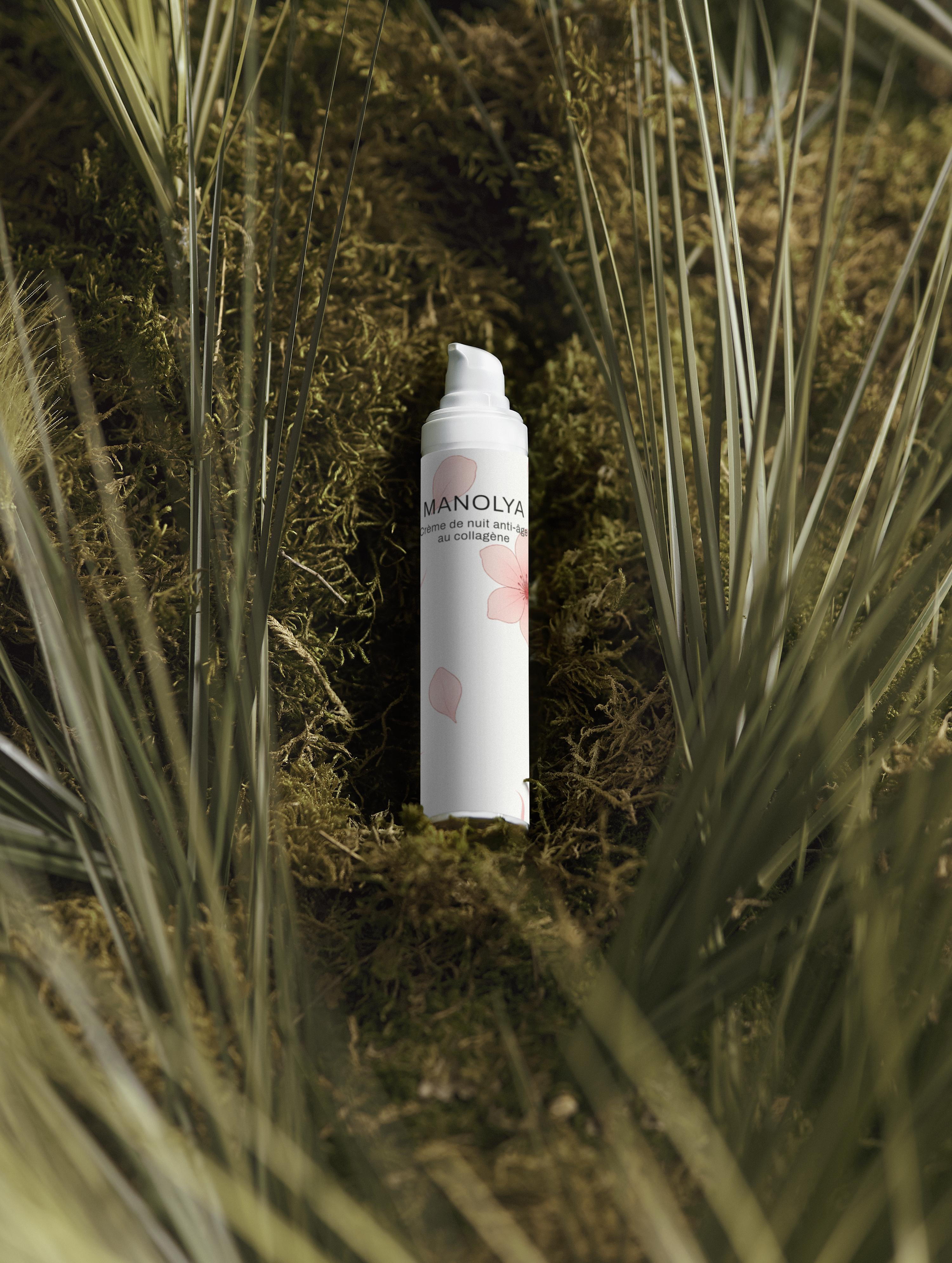 Crème de nuit anti-âge au collagène